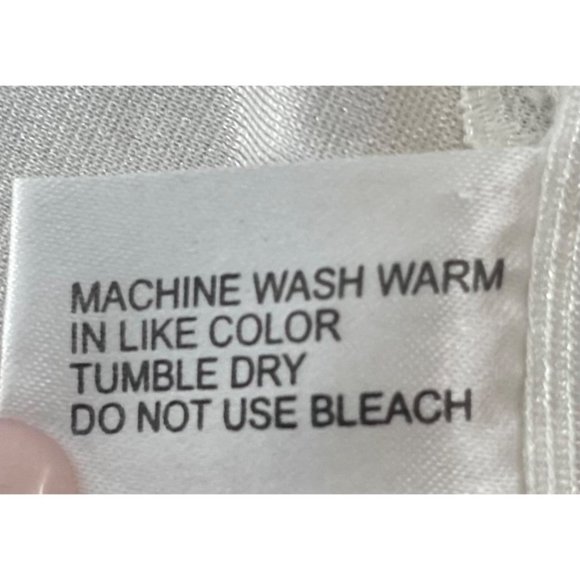 Heavenly Secrets Women's Size Large White Satin Lace Trim Intimates Top - Picture 5 of 5